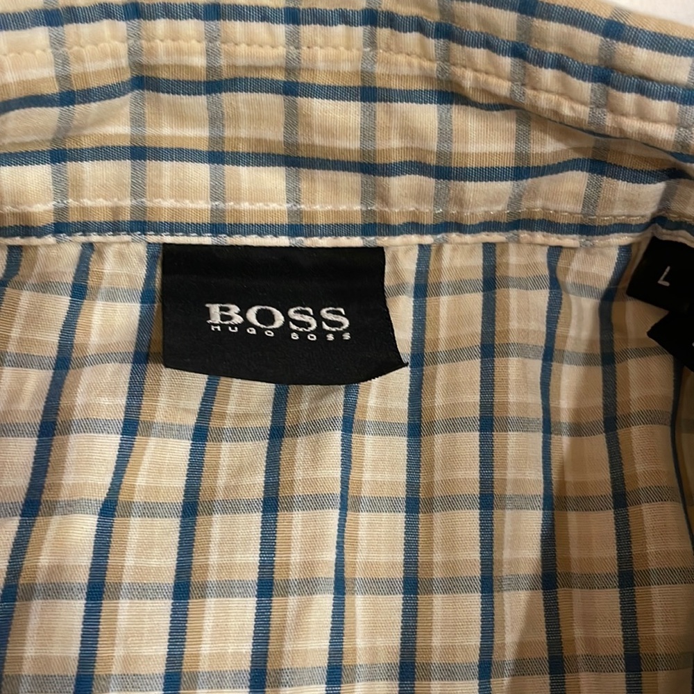 Mens Hugo Boss large shirt